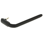 Hoge kwaliteit 6dBi 3.5mm buigende stijl verplaatsbare FM & TV Antenne (zwart)