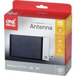 Vivanco 43049 tv/radio antenne kabel 5 m met ferrite kern