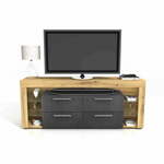 TV-meubel Hermes Beton 160x42x60 cm