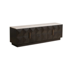 TV-meubel Claremont bruin - 4 deuren