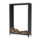 FORNO Houtopslag Zwart (1200 x 400 x 1800)