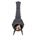 Esschert Design: Tuinhaard 150cm - Zwart