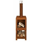 Esschert Design terraskachel s zwart