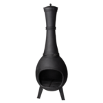 Esschert Design: Terraskachel 120cm - Zwart