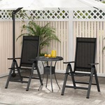 Clayre & Eef Tuinstoel 76x41x71 cm Bruin Ijzer Terrasstoel Bruin Terrasstoel