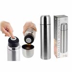 Inventum koffiezetapparaat - 1 L - zwart/rvs - met thermoskan