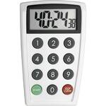 TFA Dostmann Timer VISUAL Timer Wit Analoog