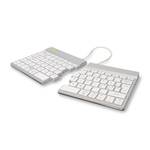 R-GO Tools Split Break Toetsenbord Bluetooth QWERTY, US-Engels Wit Ergonomisch