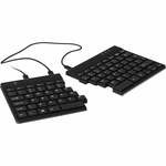 R-GO Tools Compact Break Toetsenbord Bluetooth QWERTY, Italiaans Zwart Ergonomisch