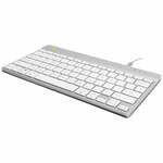 R-GO Tools Compact Break Toetsenbord Kabelgebonden QWERTY, Italiaans Wit Ergonomisch