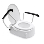 SecuCare toiletverhoger met klep hoogte 100 mm