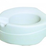 VEVOR toiletbrilverhoger universele toiletverhoger 15 cm draagvermogen 136 kg schroefstangslot met toiletbril voor senioren, gehandicapten, zwangere vrouwen, artsen wit