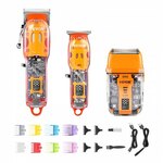 VEVOR Tondeuse Tondeuse 3-in-1 Tondeuse Trimmer & Scheerapparaat