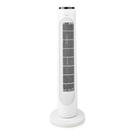 Nedis Torenventilator | 3 Snelheden | Zwenkfunctie | 50 W | Wit / Zwart | 1 stuk - FNTR13CWT40 FNTR13CWT40