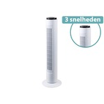 Profile Torenventilator - 50W - 3 Snelheden - Wit