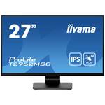 Iiyama Prolite T1633MC-B1 Touchscreen monitor Energielabel: F (A - G) 39.6 cm (15.6 inch) 1366 x 768 Pixel 16:9 8 ms VGA, HDMI, DisplayPort, USB 2.0 TN LED
