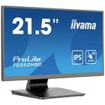 Iiyama ProLite T2234MSC-B1S Touchscreen monitor Energielabel: E (A - G) 54.6 cm (21.5 inch) 1920 x 1080 Pixel 16:9 18 ms HDMI, DisplayPort, Audio-Line-out, VGA