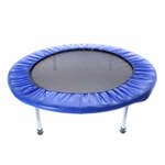 Mini Trampoline ?120 cm Fitness Trampoline Opvouwbare Indoor en Outdoor Trampoline Tuin Trampoline Oranje en Zwart