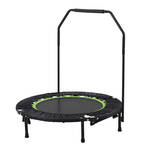 HOMCOM Fitness trampoline voor kinderen en volwassenen tuintrampoline oranje + zwart | Aosom Netherlands