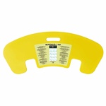 Buffalo transferplank | Zonder anti-slip | Afmetingen 77 x 32,5 x 0,4 cm | Max. gebruikersgewicht 150 kg | ATB15001