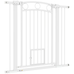 Noma Traphekje verlengbaar 62-102 cm metaal wit 93361