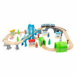 Small Foot station treinset met toebehoren 18-delig