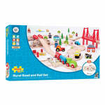 Small Foot station treinset met toebehoren 18-delig