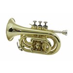 DIMAVERY TP-10 Bb Trumpet, red