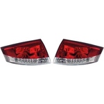 Set LED Achterlichten passend voor Audi TT 2006-2013 Zwart/Smoke incl. Dynamic knipperlichten DLAUR49LJS