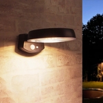 Solar led wandlamp up downlight emme rond - voordeelset van 2 stuks