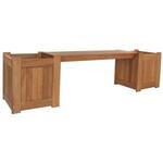 Solo 2-zits houten tuinbank
