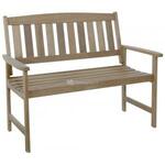Tuinbank 2-zits houten tuinbank teaklook