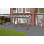 Aluminium aanbouwveranda Velvetline 700x250 cm - Glasdak