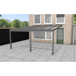 Aluminium aanbouwveranda Velvetline 700x350 cm - Glasdak