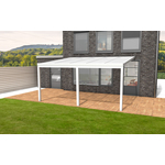 Aluminium aanbouwveranda Velvetline 300x250 cm - Polycarbonaat dak- - Aluminium- YARD Outdoor