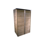 Hoge tuinkast 80x54x206 cm