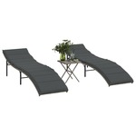 Schommelbank met kussens 119x56x48 cm poly rattan beige