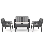 Kunststof loungeset Libanon (incl. kussens)