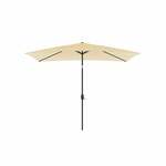 Tuinparasol met houten paal 350 cm groen