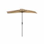 Tuinparasol - Terrasparasol - Parasols - Ovaal - Grijs - 460 x 270 x 240 cm