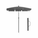 Tuinparasol met houten paal 150x200 cm terracotta