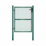 Tuinpoort 83x100cm looppoort dubbelstaafmatten enkel gepoedercoat