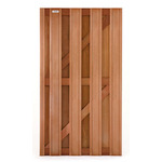 Tuinpoort dubbelstaafmatten gepoedercoat 143cm hoog en 100cm breed