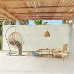 Wit Houten Tuinscherm Harmoni 120 x 140 CM