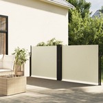 VidaXL Tuinscherm uittrekbaar 220x300 cm rood