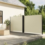 VidaXL Tuinscherm uittrekbaar 160x300 cm rood