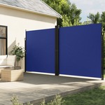 VidaXL Tuinscherm uittrekbaar 160x600 cm rood