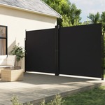 VidaXL Tuinscherm intrekbaar 170x300 cm donkergroen