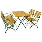 Tuinset Cotillo - 6 stoelen met aluminium tafel