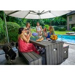 Domani Albergo/Weston 160 cm dining tuinset 7-delig